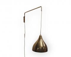  Itsu Telescopic Wall Lamp Model AO 1 in Perfortated Brass Itsu 1950s - 4216812