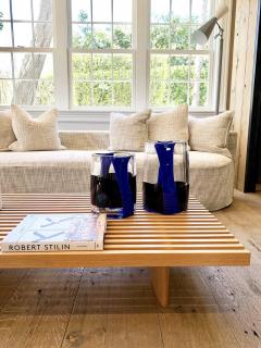  Ivan Baj ICHNOS A BLACK BLUE GLASS VASE - 3681227