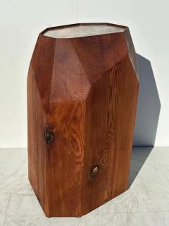  J B Blunk Studio Made Douglas Fir Sculptural Pedestal - 3982559