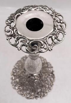  J E Caldwell Co Jewelry Caldwell Silver J E Caldwell Sterling Silver Dessert Suite Compotes Bowl Candlesticks  - 3237930