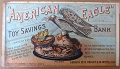  J E Stevens Co Five Mechanical Bank Trade Cards in Frame circa 1880s - 274068