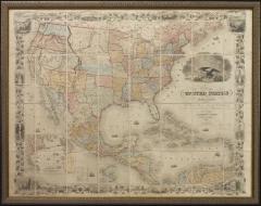 J H Colton 1859 Map of the United States of America British Provinces Mexico by Colton - 3474286