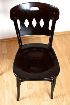  J J Kohn 20th Century Art Nouveau Bentwood Chairs by KOHN Set Of 2 Vienna ca 1910 - 4602391