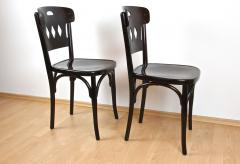  J J Kohn 20th Century Art Nouveau Bentwood Chairs by KOHN Set Of 2 Vienna ca 1910 - 4602396