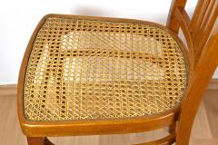  J J Kohn 20th Century Art Nouveau Chairs by KOHN Bentwood Pair of Two AT ca 1910 - 4753216