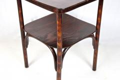  J J Kohn Art Nouveau 20th Century Bentwood Side Table by J J Kohn Austria ca 1910 - 3345936