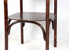  J J Kohn Art Nouveau 20th Century Bentwood Side Table by J J Kohn Austria ca 1910 - 3345941