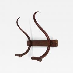  J J Kohn J J Kohn 1900s Art Nouveau Secessionist Bentwood Wall Coat Rack Vienna Austria - 4483857