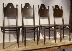  J J Kohn J J Kohn rarest neo gothic set of 8 dinning chairs - 1651306