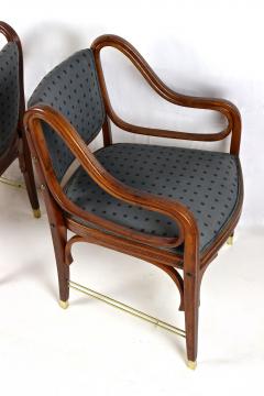  J J Kohn Pair Of Art Nouveau Armchairs by Otto Wagner for J J Kohn Austria ca 1904 - 3324988