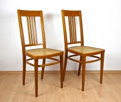  J J Kohn Pair Of Art Nouveau Bentwood Chairs by J J Kohn Austria circa 1910 - 3410484