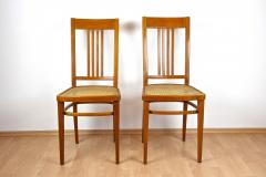  J J Kohn Pair Of Art Nouveau Bentwood Chairs by J J Kohn Austria circa 1910 - 3410485