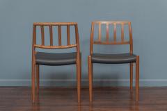  J L Mollers Mobelfabrik Niels Otto Moller Model 83 Teak Dining Chairs - 2252487