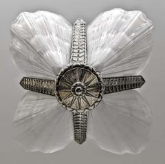  J Robert French Art Deco Pendant Chandelier Signed by J Robert - 3941703