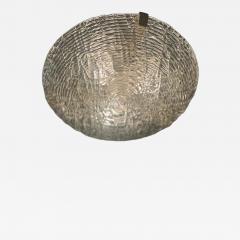  J T Kalmar Kalmar Lighting 1960s Large Glass Flush Mount by J T Kalmar  - 4504835