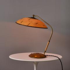  J T Kalmar Kalmar Lighting 1960s Sculptural Brass and Wood Table Lamp Attributed to J T Kalmar - 4587439