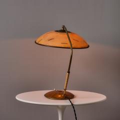  J T Kalmar Kalmar Lighting 1960s Sculptural Brass and Wood Table Lamp Attributed to J T Kalmar - 4587442