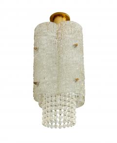  J T Kalmar Kalmar Lighting Exceptional Pair of J T Kalmar Crystal Lantern Chandeliers Austria circa 1951 - 4466466