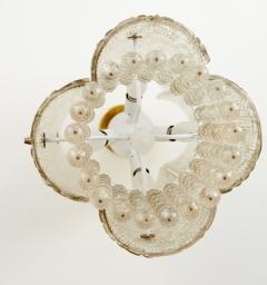  J T Kalmar Kalmar Lighting Exceptional Pair of J T Kalmar Crystal Lantern Chandeliers Austria circa 1951 - 4466472