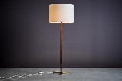  J T Kalmar Kalmar Lighting Floor Lamp in Brass and Rosewood by Kalmar Austria 1960s - 3736343