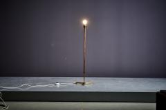  J T Kalmar Kalmar Lighting Floor Lamp in Brass and Rosewood by Kalmar Austria 1960s - 3736349