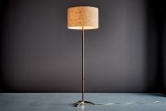  J T Kalmar Kalmar Lighting Floor Lamp in Brass and Wood by Kalmar - 4700476