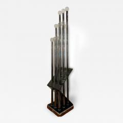  J T Kalmar Kalmar Lighting J T Kalmar Austrian Mid Century Large Chrome and Lucite Lamp - 4307278