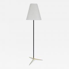  J T Kalmar Kalmar Lighting J T Kalmar Micheline Mid Century Floor Lamp Brass Tripod Base Austria 1950s - 4073180