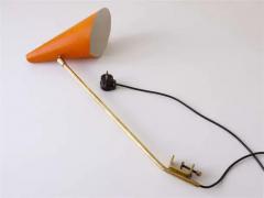  J T Kalmar Kalmar Lighting J T Kalmar Model Style Midcentury Cone Table Clamp Lamp Vienna 1950s - 4042241