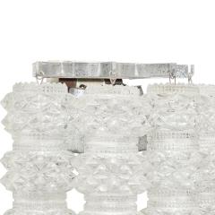  J T Kalmar Kalmar Lighting J T Kalmar Pair of Sconces in Cut Glass Crystal 1960s - 2556261