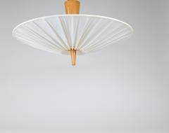  J T Kalmar Kalmar Lighting J T Kalmar Vienna Dorn Midcentury Ceiling Lamp Flush Mount Uplight 1950s - 4571343