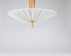  J T Kalmar Kalmar Lighting J T Kalmar Vienna Dorn Midcentury Ceiling Lamp Flush Mount Uplight 1950s - 4571349