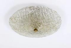  J T Kalmar Kalmar Lighting J T Kalmar Vienna Round Mid Century Flush Mount Ceiling Lamp Austria 1960s - 4042063