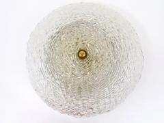  J T Kalmar Kalmar Lighting J T Kalmar Vienna Round Mid Century Flush Mount Ceiling Lamp Austria 1960s - 4042066