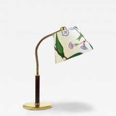  J T Kalmar Kalmar Lighting Josef Frank J T Kalmar Table Lamp Tisch berall Brass Leather Austria 1930 - 4065595