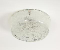  J T Kalmar Kalmar Lighting Kalmar Ice Glass Flushmount Large - 4381563