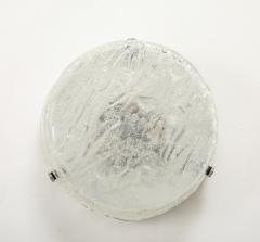  J T Kalmar Kalmar Lighting Kalmar Ice Glass Flushmount Large - 4381564