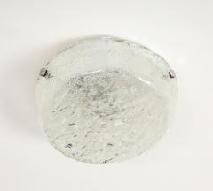  J T Kalmar Kalmar Lighting Kalmar Ice Glass Flushmount Large - 4381567