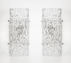  J T Kalmar Kalmar Lighting Kalmar Rain Glass Sconces - 3261190