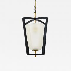  J T Kalmar Kalmar Lighting Kalmar Vienna Brass Lantern Midcentury Pendant Lamp Austria 1950s - 4065584