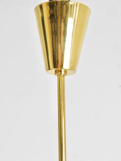  J T Kalmar Kalmar Lighting Large J T Kalmar Curved Basket Chandelier Brass Textured Glass Vienna 1950 - 4706645