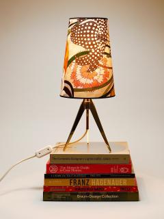  J T Kalmar Kalmar Lighting Missoni x Kalmar Vienna Adjustable Brass Tripod Table Side Lamp Austria 1950s - 4306617