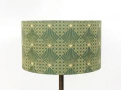  J T Kalmar Kalmar Lighting Pair J T Kalmar Brass Leather Mid Century Table or Side Lamps Austria 1960s - 4064809