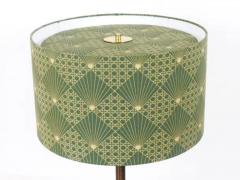  J T Kalmar Kalmar Lighting Pair J T Kalmar Brass Leather Mid Century Table or Side Lamps Austria 1960s - 4064812