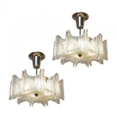  J T Kalmar Kalmar Lighting Pair of Kalmar Chandeliers Austria 1960s - 3466133