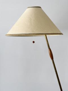  J T Kalmar Kalmar Lighting Rare Elegant Mid Century Modern Floor Lamp Flamingo by J T Kalmar 1960s - 4288792