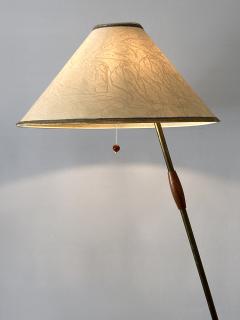  J T Kalmar Kalmar Lighting Rare Elegant Mid Century Modern Floor Lamp Flamingo by J T Kalmar 1960s - 4288793