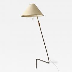  J T Kalmar Kalmar Lighting Rare Elegant Mid Century Modern Floor Lamp Flamingo by J T Kalmar 1960s - 4289047