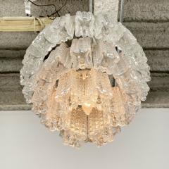  J T Kalmar Kalmar Lighting Small Austrian Mid Century Modern Chandelier Pendant by Kalmar Three Tier - 3364307