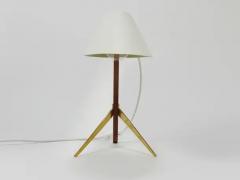  J T Kalmar Kalmar Lighting Two J T Kalmar Vienna Billy TL White Mid Century Table Desk Lamps Austria - 4067262